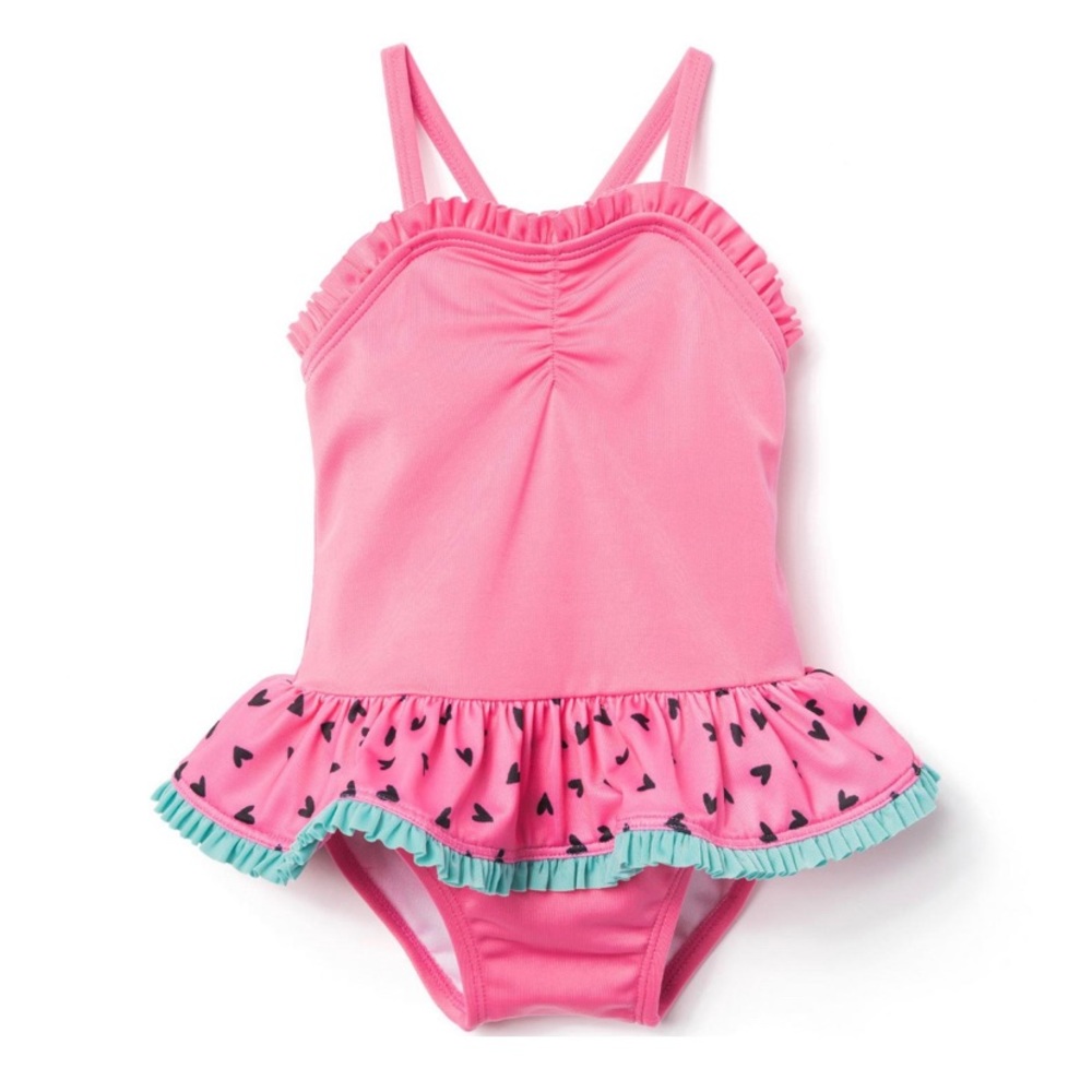 Gymboree Retail - Watermelon 1-piece bathing suit.